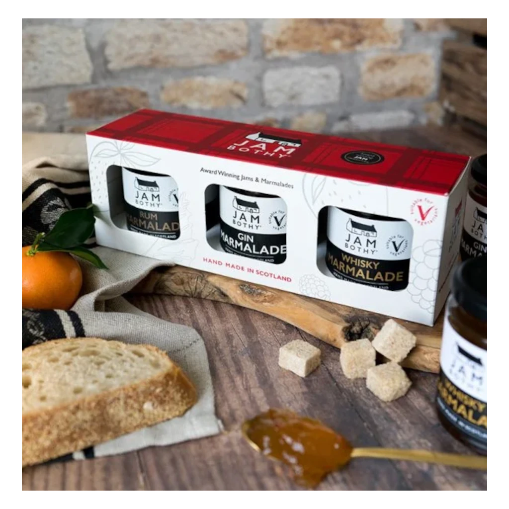 Gin Bothy Marmalade Trio