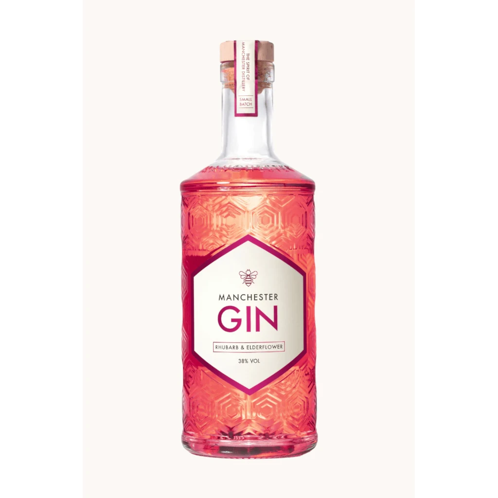 Manchester Gin Rhubarb & Elderflower Infused 70cl
