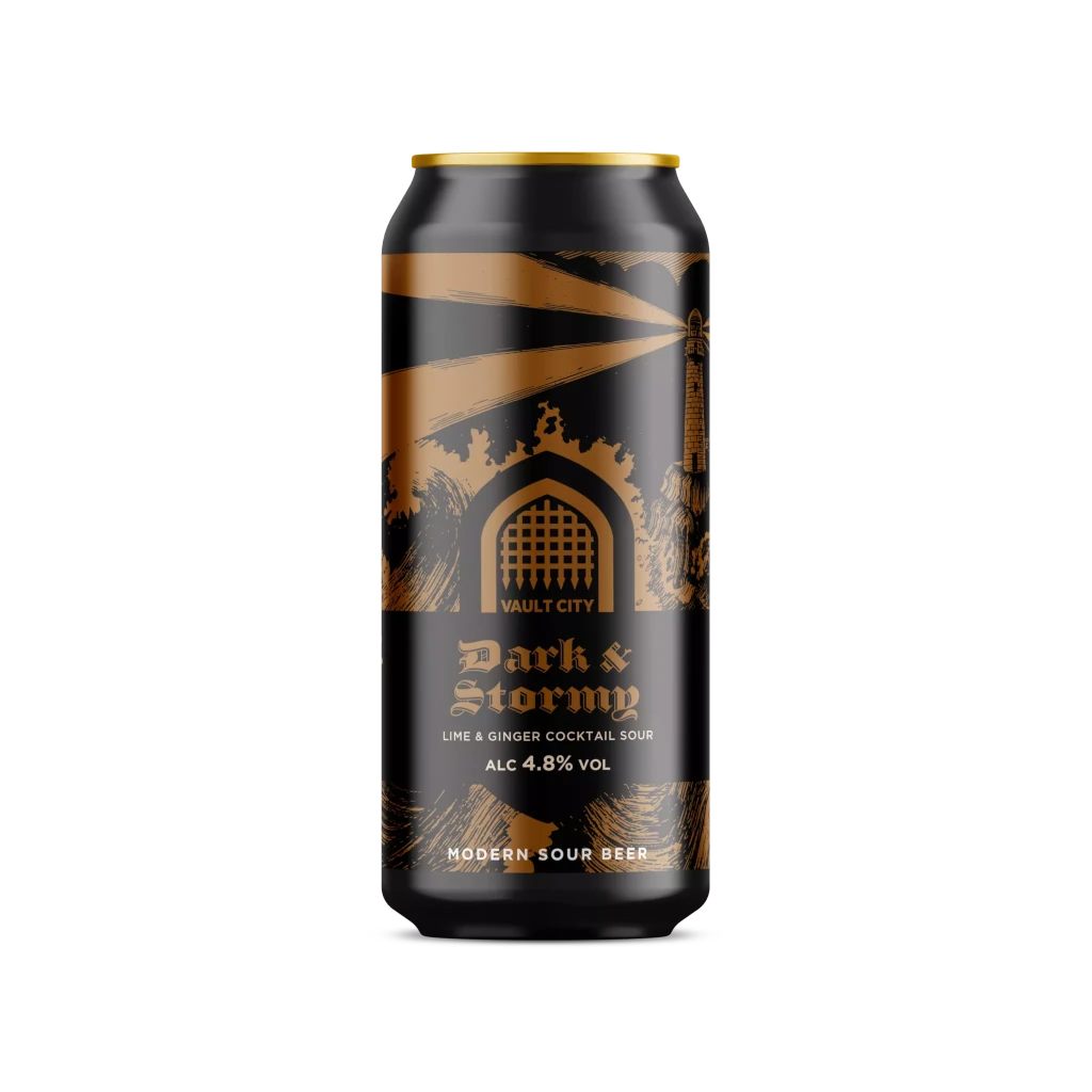 Vault City Dark & Stormy Lime And Ginger Cocktail Sour Beer