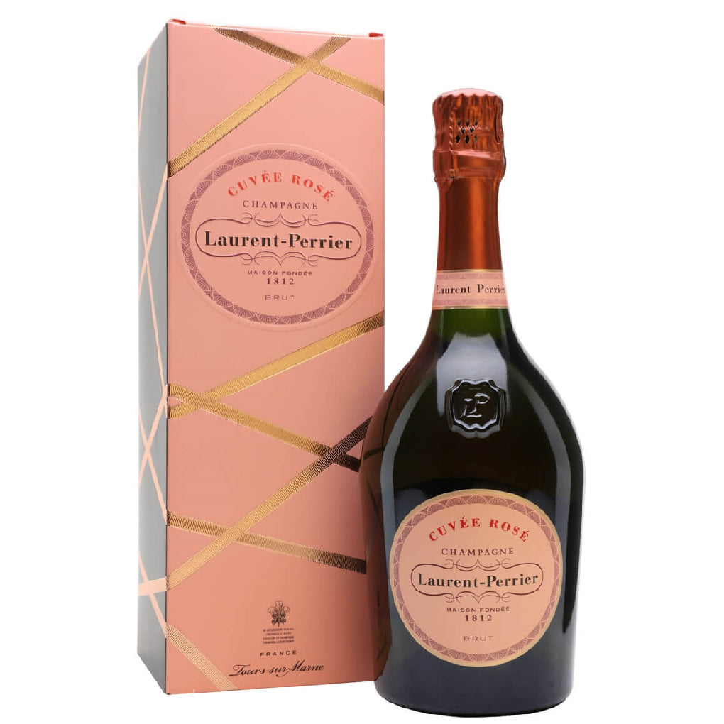Laurent-Perrier Cuvée Rosé グラス付き Laurent Perrier Cuvee Rose Champagne in Gift Box | Kwoff