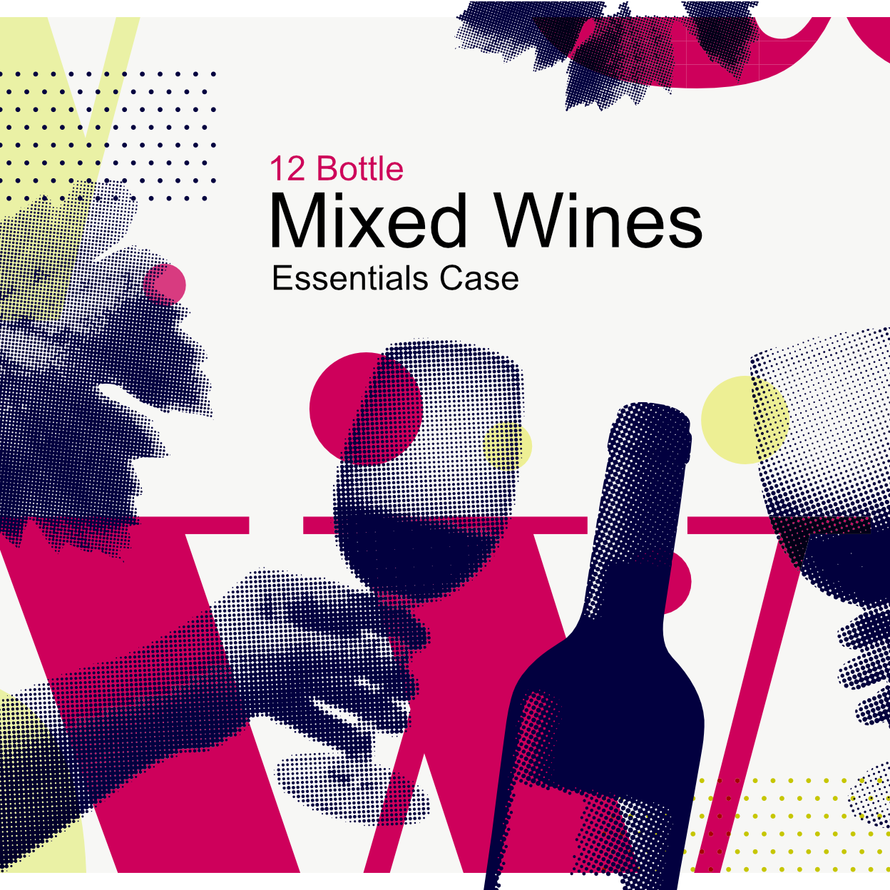 Kwoff 12 Bottle Mixed Premium Wines Case