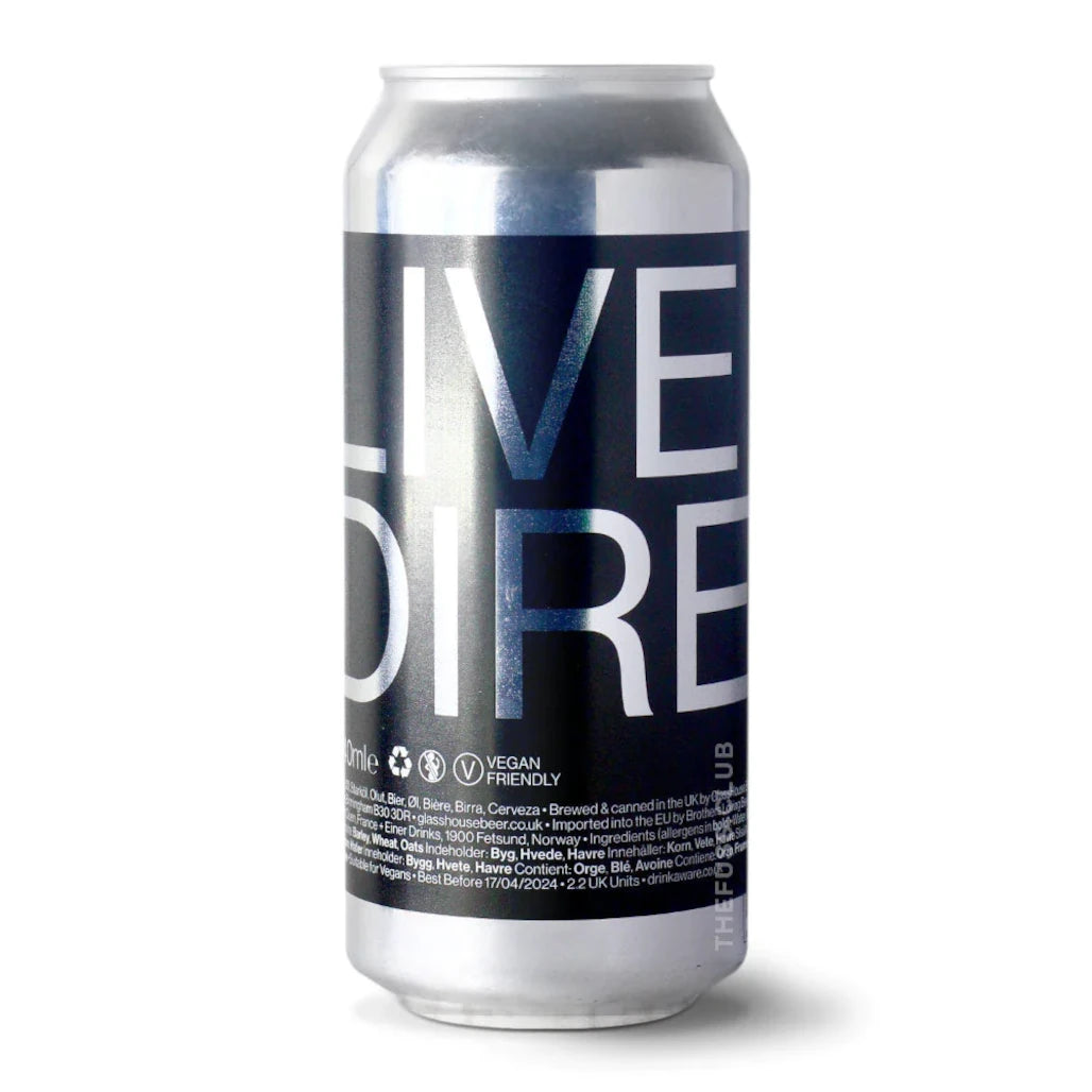 GlassHouse Live & Direct Pale Ale - Out Of Date 17/4/24