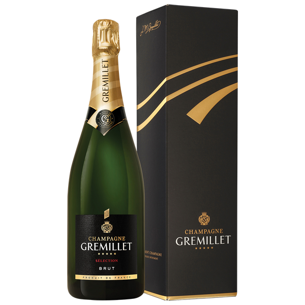 Champagne Gremillet Selection Brut with individual gift box (6 Bottle Case)