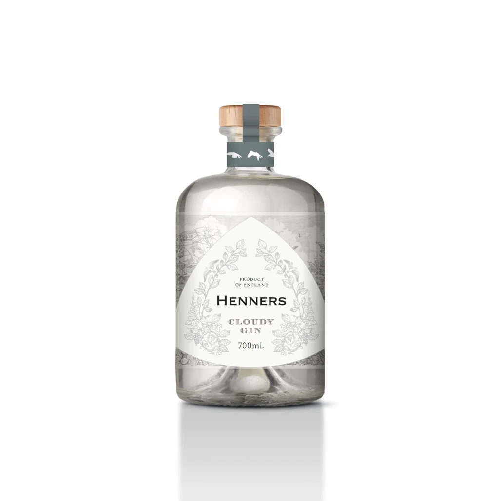 Henners Cloudy Gin NV (Miniatures - 5cl)  (12 Bottle Case)