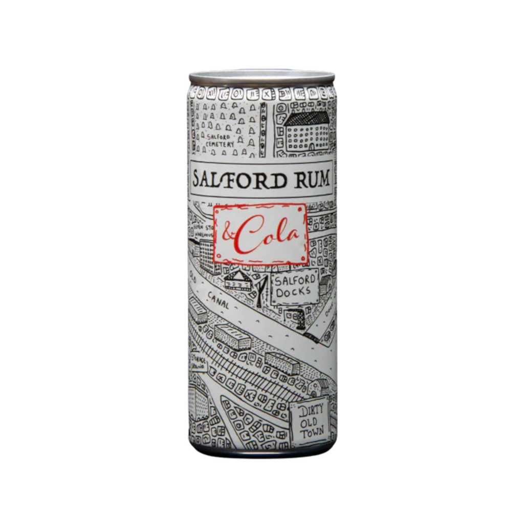 Salford Spiced Rum & Cola Cans