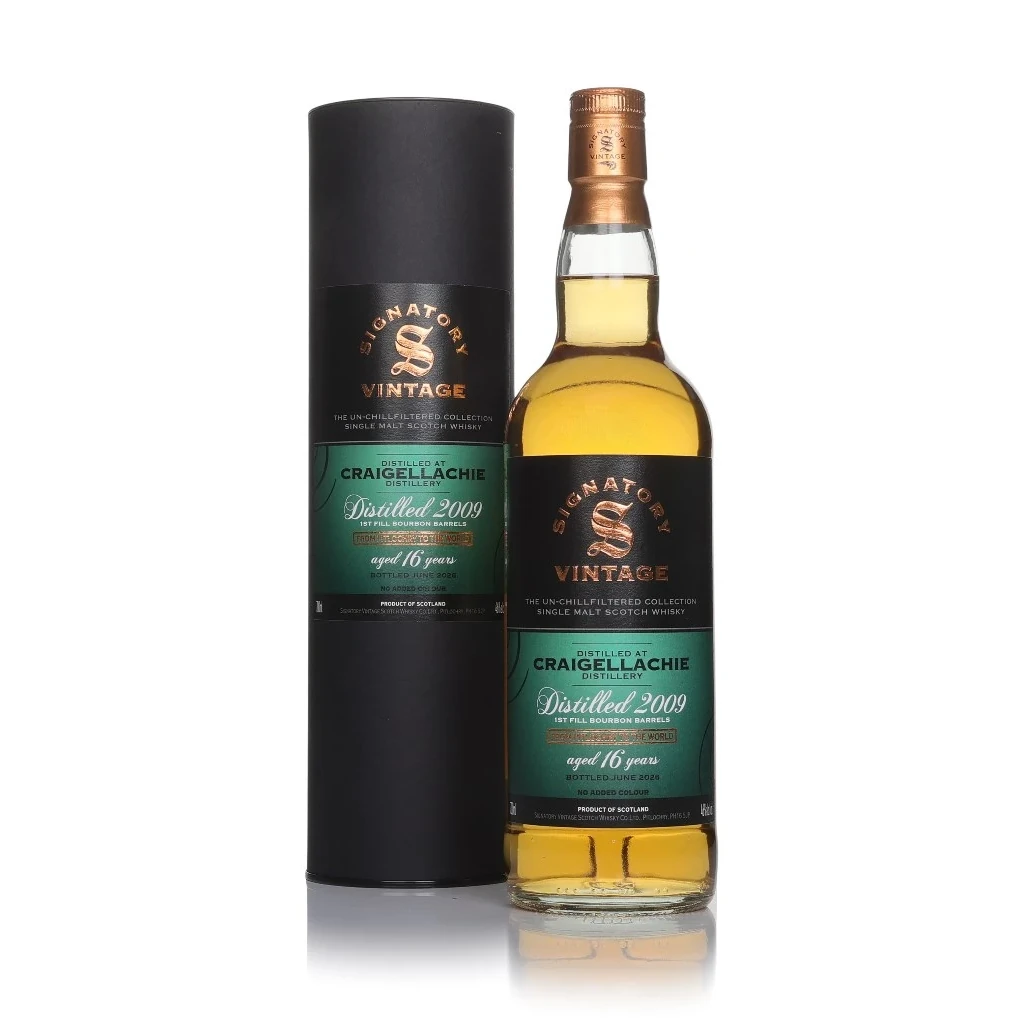 Signatory Vintage Un-Chillfiltered Benriach 10yr Single Malt