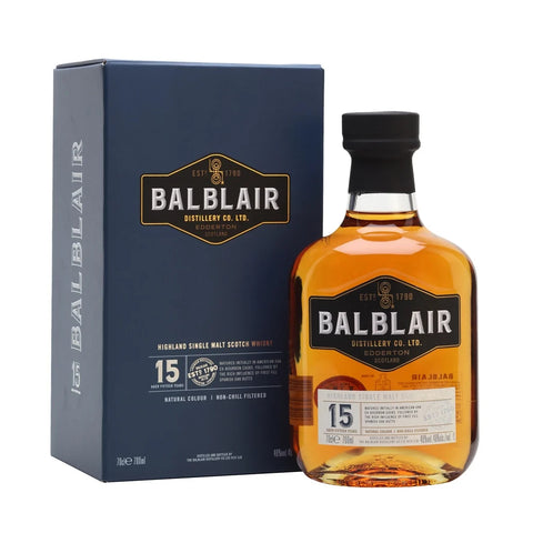 Balblair 15 Year Old Single Malt Whisky