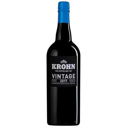 Krohn Vintage 2017 (Wooden Case) (6 Bottle Case)