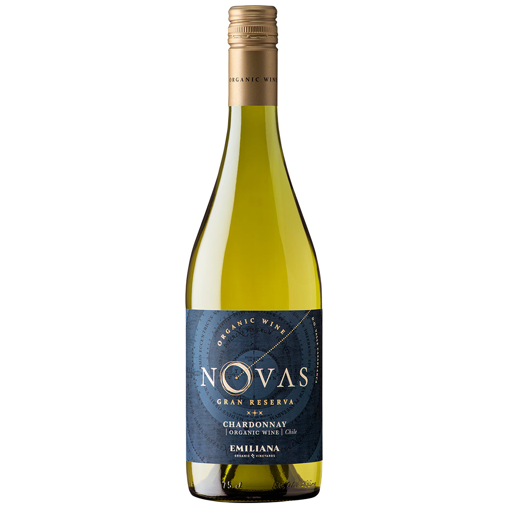 Novas Gran Reserva Chardonnay, Casablanca Valley [Organic] (6 Bottle Case)