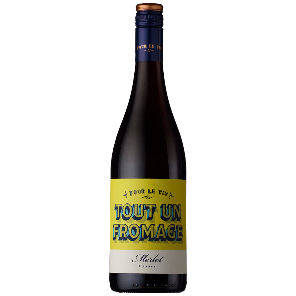 Pour Le Vin Tout un Fromage Merlot, Pays d Oc (6 Bottle Case)