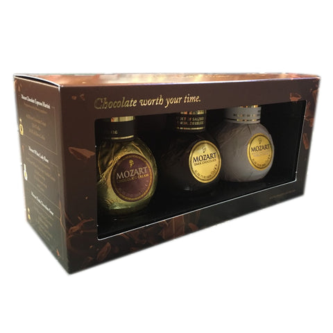 Mozart Chocolate Liqueur Triple Gift Set