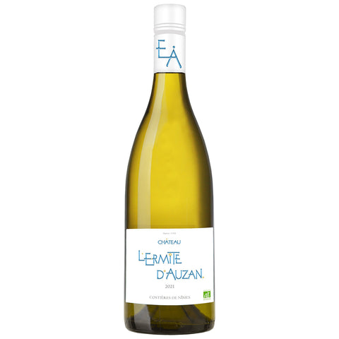Chateau L’Ermitage Blanc Auzan Costieres de Nimes [Organic] (6 Bottle Case)