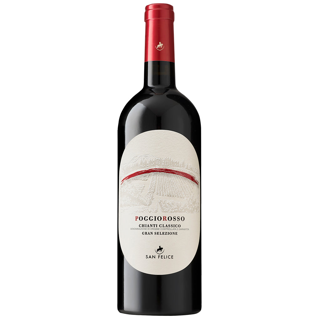 San Felice Poggio Rosso Gran Selezione Chianti Classico (6 Bottle Case)