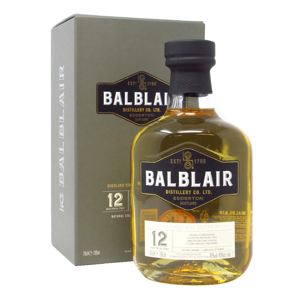 Balblair 12 Year Old Single Malt Whisky
