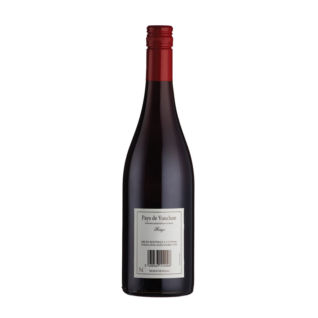 Back Label Rouge, IGP (6 Bottle Case) Kwoff