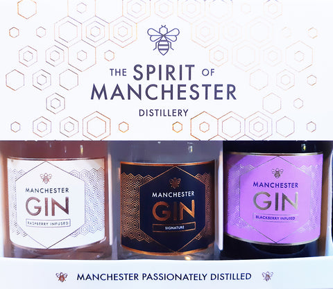 The Spirit of Manchester Gin Distillery Miniature Sets