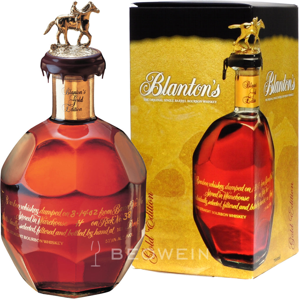 Blantons Single Barrel Bourbon Gold Edition
