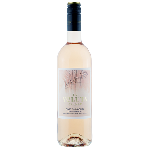 Voluta Grande Pinot Grigio Rose, IGT Provincia di Pavia (6 Bottle Case)